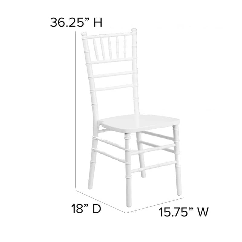 Chiavari Lightweight Wood Chair (Set of 2)