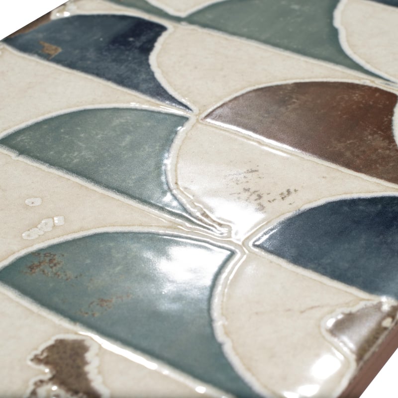Merola Tile Essenza Gondola 5-7/8" x 11-7/8" Ceramic Wall Tile