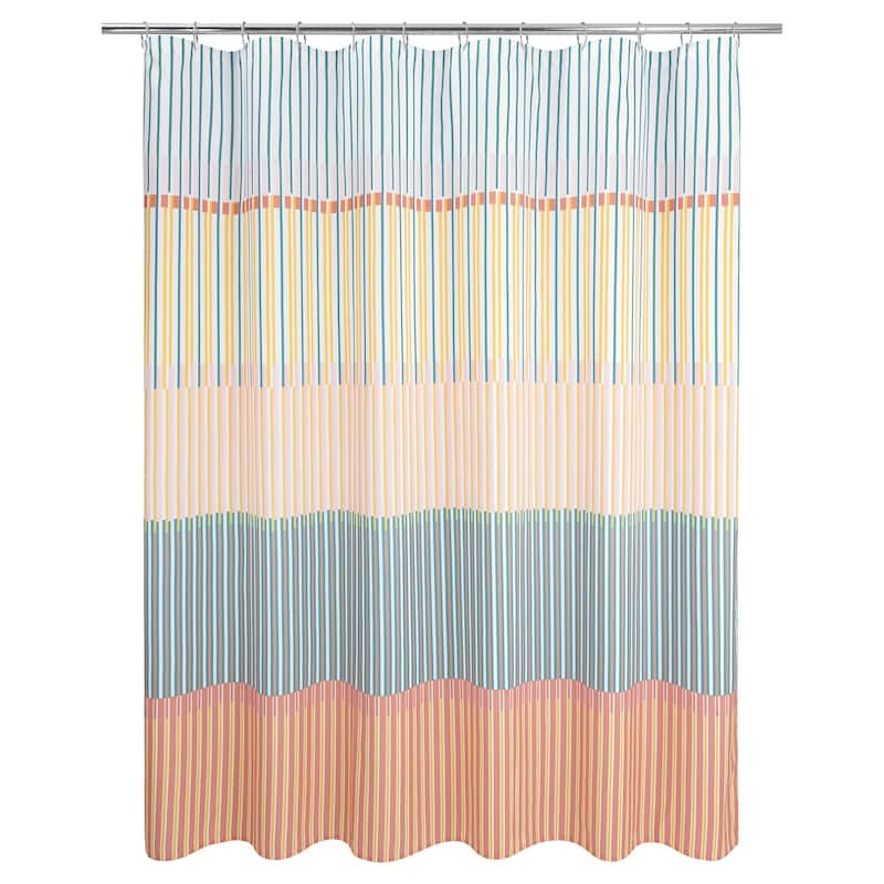 Market Stripe Shower Curtain