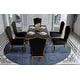 preview thumbnail 8 of 18, 72 inch Rectangular Dining Table with U-Shaped Base