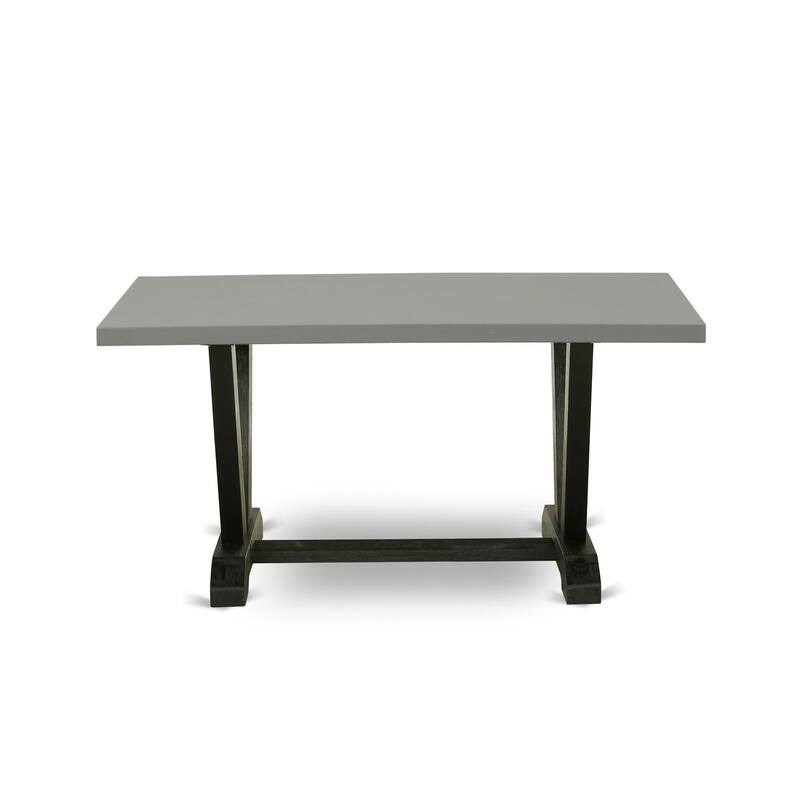 6-Piece Rectangle Natural Oak Finish Solid Wood Top Dining Table with 1-Bench, 4-Chairs with