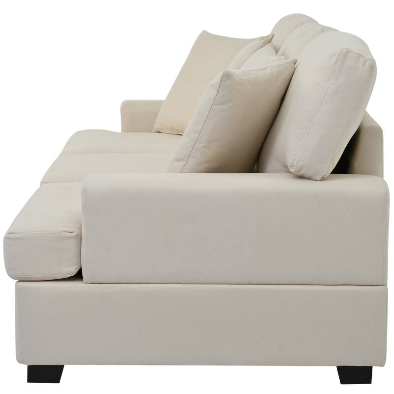 3 Seat Sofa with Removable Back and Seat Bed Bath & Beyond 38454112