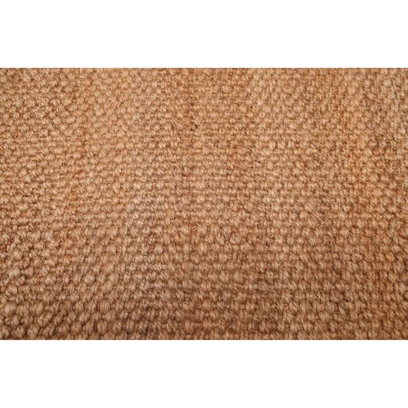 ECARPETGALLERY Braided Weave Palas Denizli Tan Jute Rug - 5'4 x 7'8