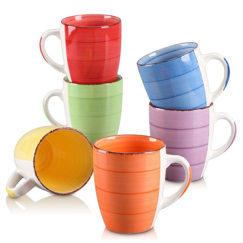 vancasso Bonita Series Assorted Colors Dinnerware Set (Service for 6) - Mug - Assorted Colors