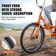 preview thumbnail 4 of 5, VEVOR Folding Adult Tricycle, with Large Rear Basket, Shopping Picnic Foldable Tricycles for Adults, Women, Men, Seniors