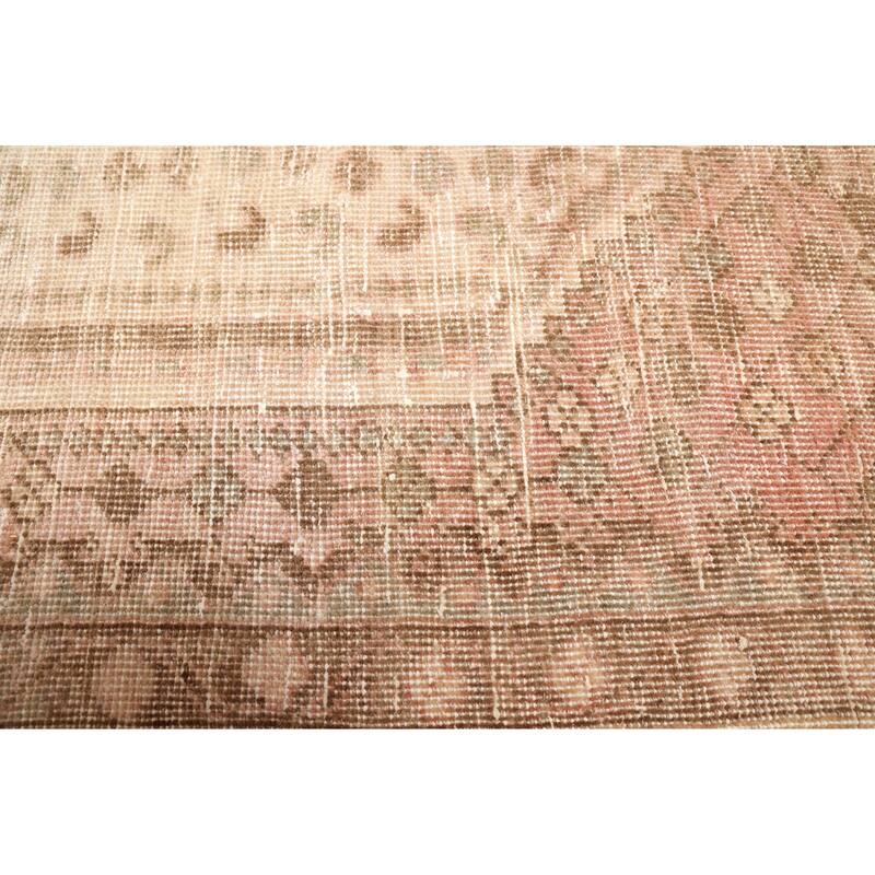 ECARPETGALLERY Hand-knotted Antalya Vintage Copper Wool Rug - 4'7 x 6'7