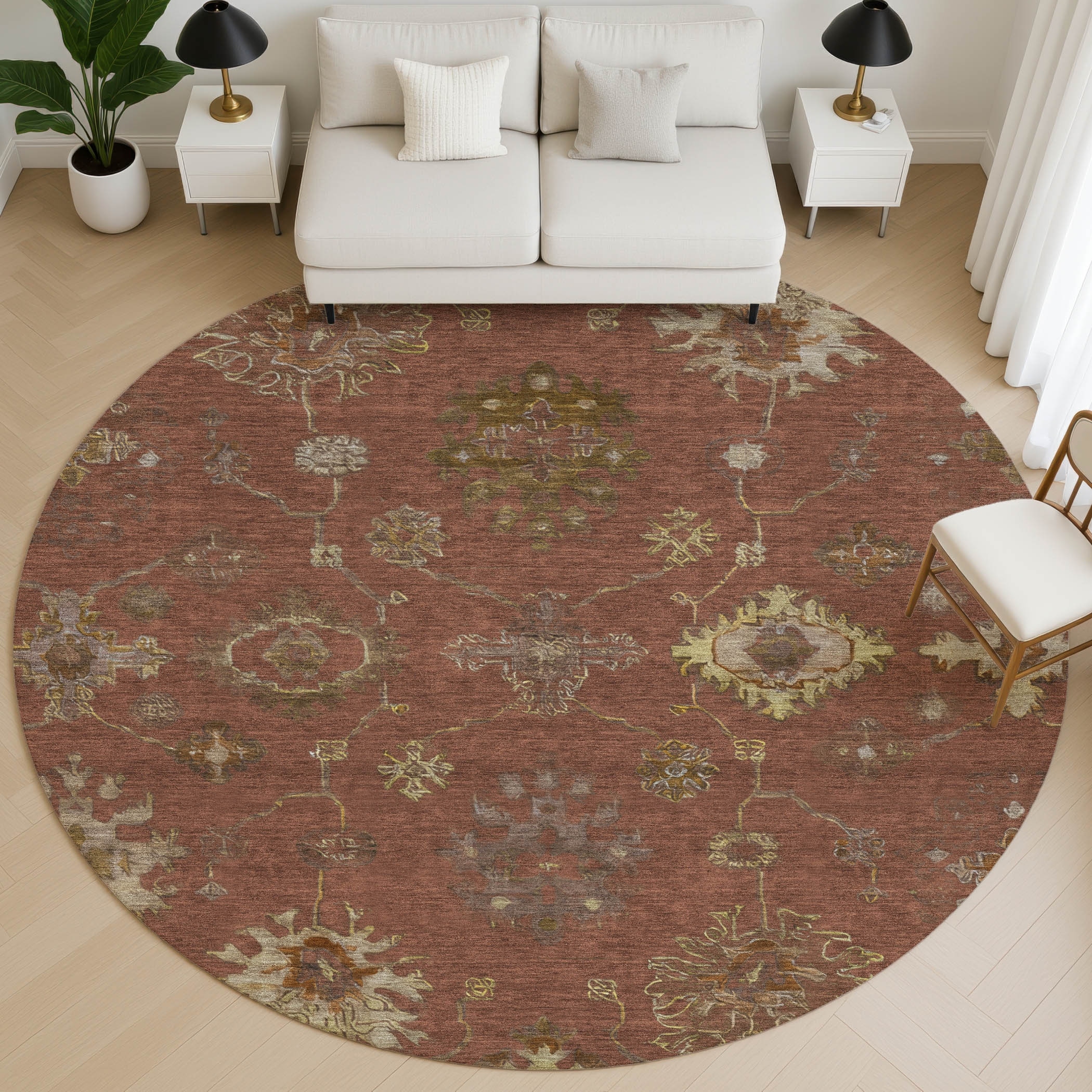 Premium Washable Super Soft Classic Traditional Mayfield Rug