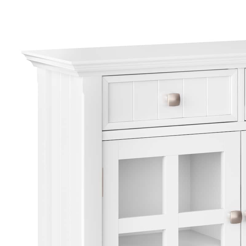 WYNDENHALL Normandy SOLID WOOD Entryway Storage Cabinet