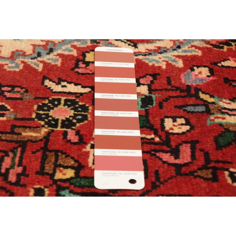 ECARPETGALLERY Hand-knotted Anadol Red Wool Rug - 3'5 x 10'4