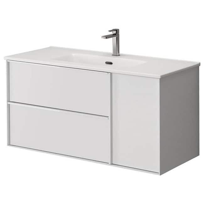 WS Bath Collections Palma C100 Palma 40" Wall Mounted Single Basin