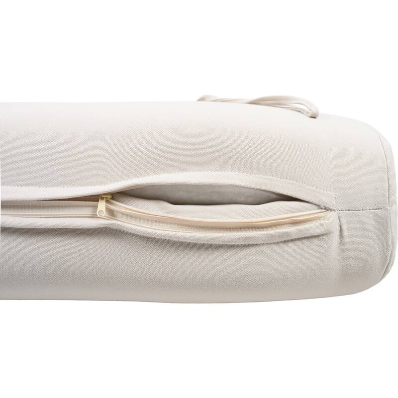 SAFAVIEH Couture Montford Brazilian Teak Chaise Lounge - 81"W x 33"D x 31"H