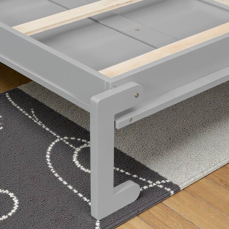 Queen Murphy Bed with Upper Cabinets and Wine Rack, Space-Saving Foldable Wall Bed with Slats