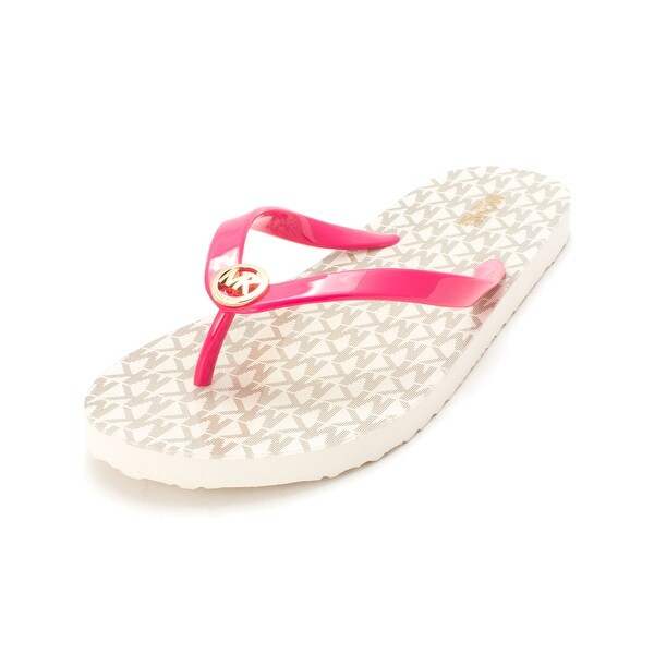 women's mk flip flops