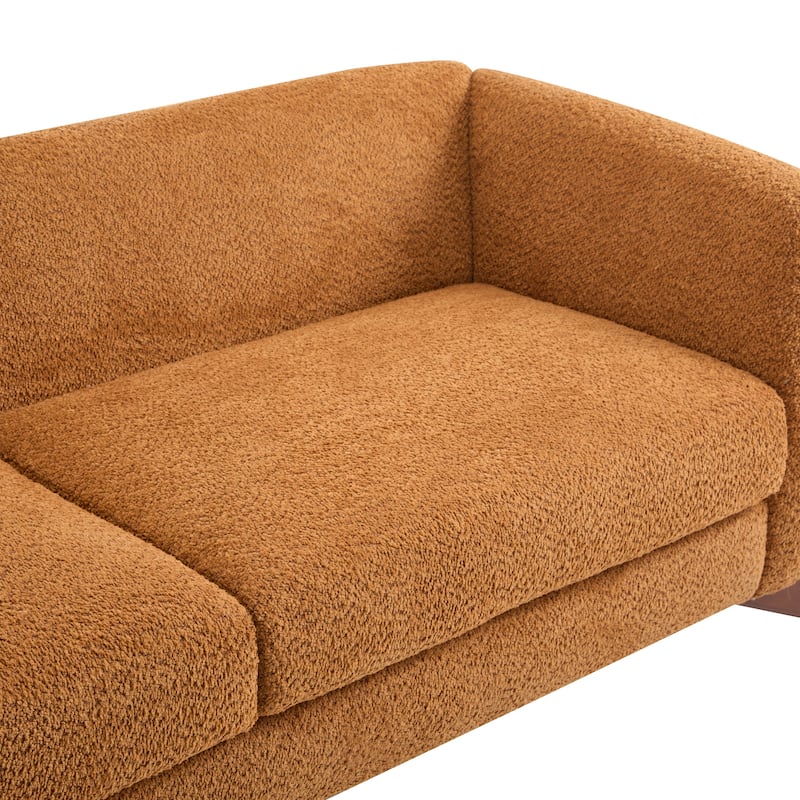 Arion Upholstered Boucle 2-Piece Living Room Sofa Set by Christopher Knight Home