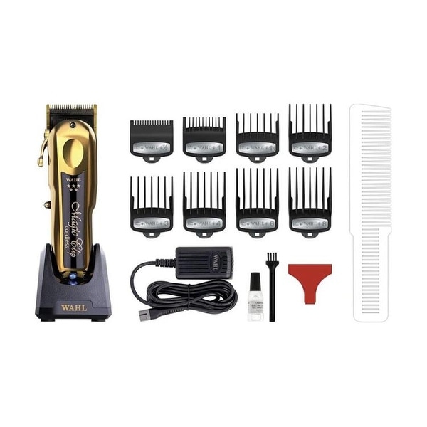 Wahl 5 Star Gold Cordless Magic Clip Clipper 8148-700 - 1/2-1-1.1