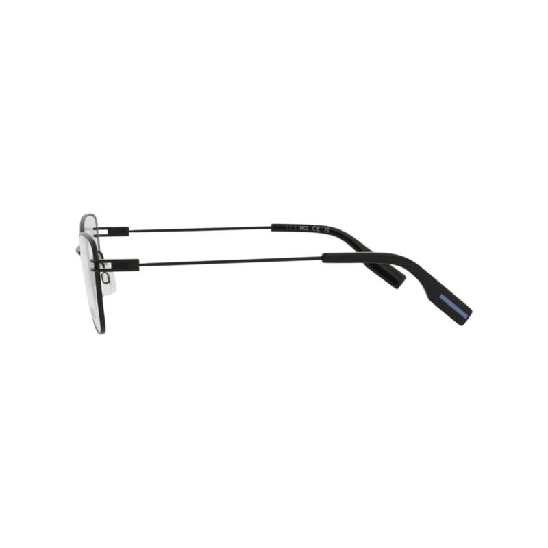McQ Alexander McQueen Cat Eye-Frame Metal Optical Frames, Transparent Lens, Matte Black Frame