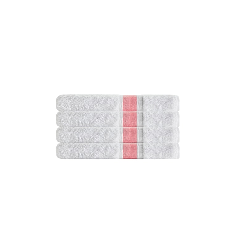 Unique Turkish Cotton 4 pcs Hand Towels - 16'x28' Hand towels