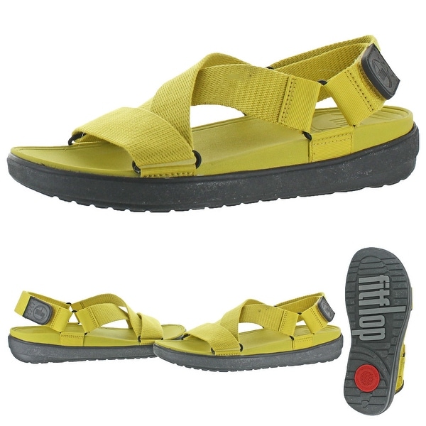 men's cross strap flip flops