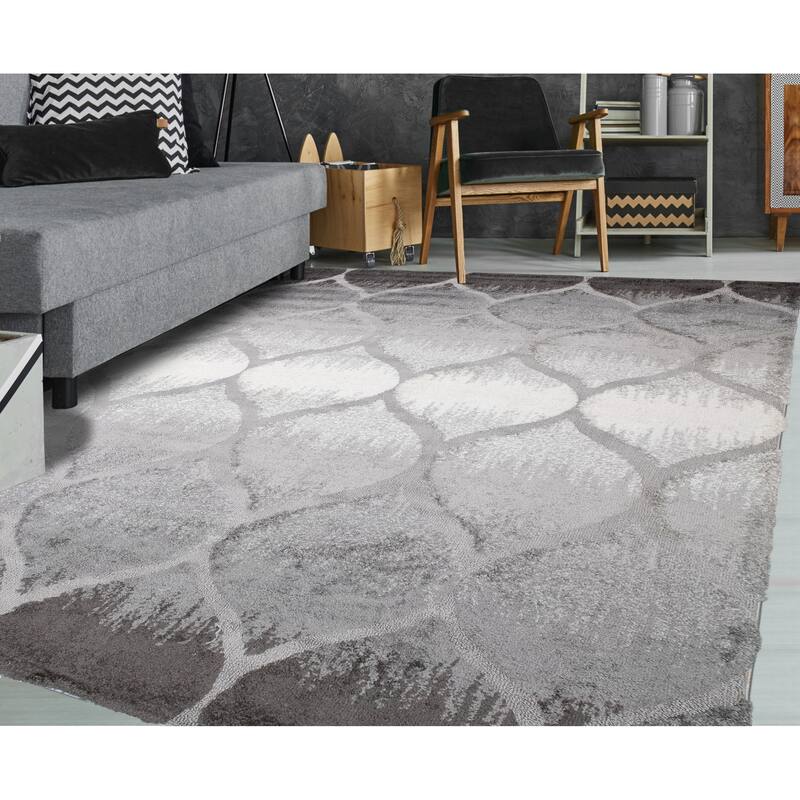 Noori Rug Monaco Theron High-low Trellis Area Rug