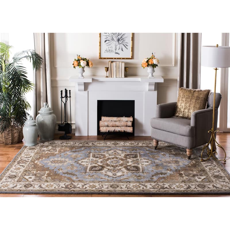 SAFAVIEH Handmade Royalty Chyna Traditional Oriental Wool Rug