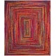 preview thumbnail 20 of 118, SAFAVIEH Georgine Handmade Braided Bohemian Cotton Rug 11' x 15' - Red/Multi - Rectangle