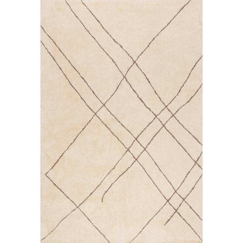 Nuloom Egeria Modern Abstract Cotton Area Rug
