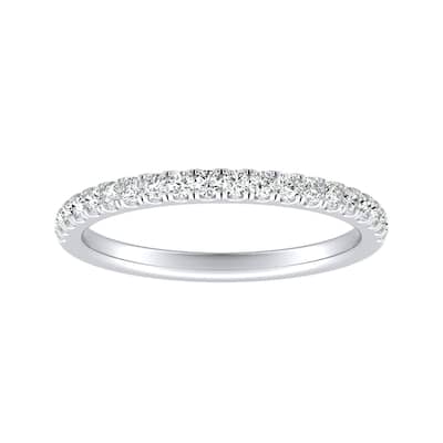 Auriya 1/3ctw Classic Round Diamond Wedding Band 18k Gold