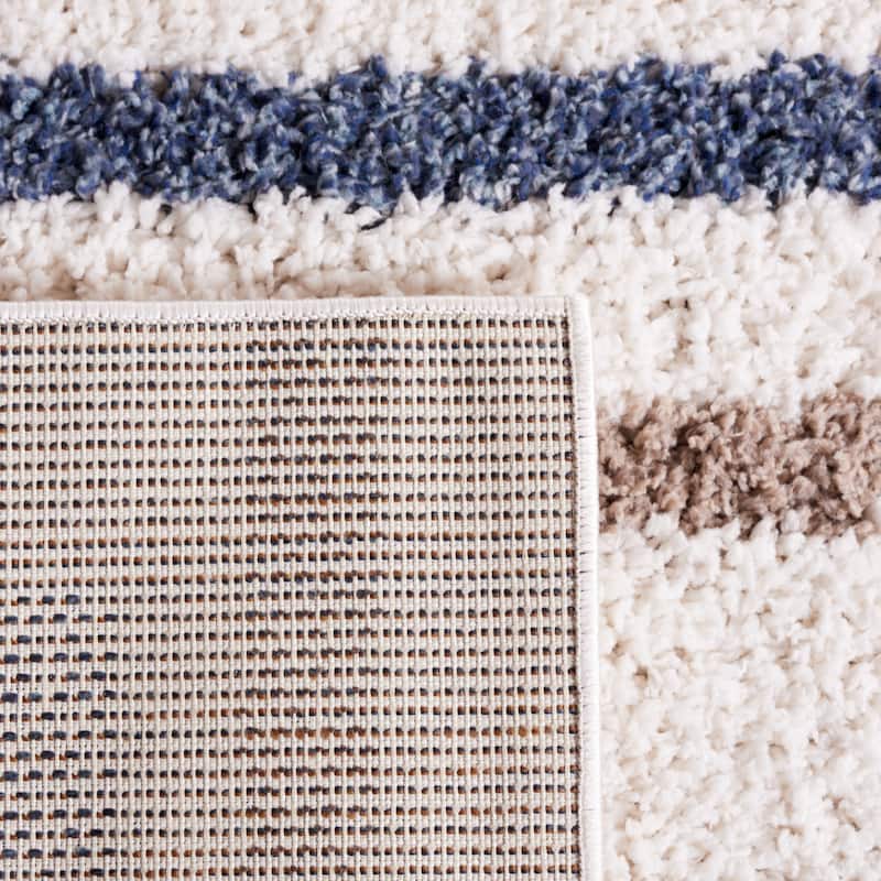 SAFAVIEH Calico Shag Ingeburg Boho 1.5-inch Thick Rug