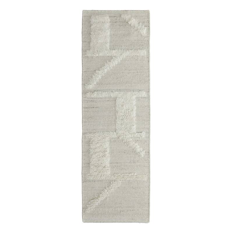 HomeRootsGeometric Lodge Runner Area Rug