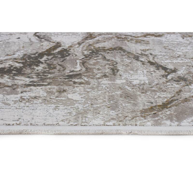 Bashian Gwendolynn Be/Cream Transitional Area Rug