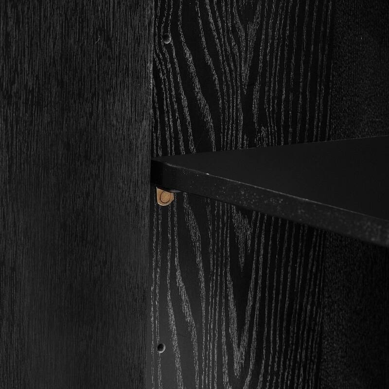 63" Ash Veneer Four-Door Buffet/Sideboard for Hallway, Entryway, Living Room