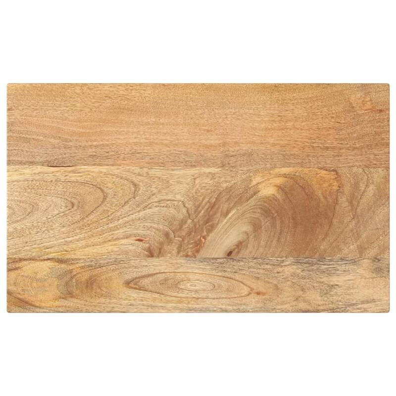 vidaXL Table Top Dining Coffee Side Replacement Board Rectangular Solid Wood - 19.7" x 7.9" x 1.5"