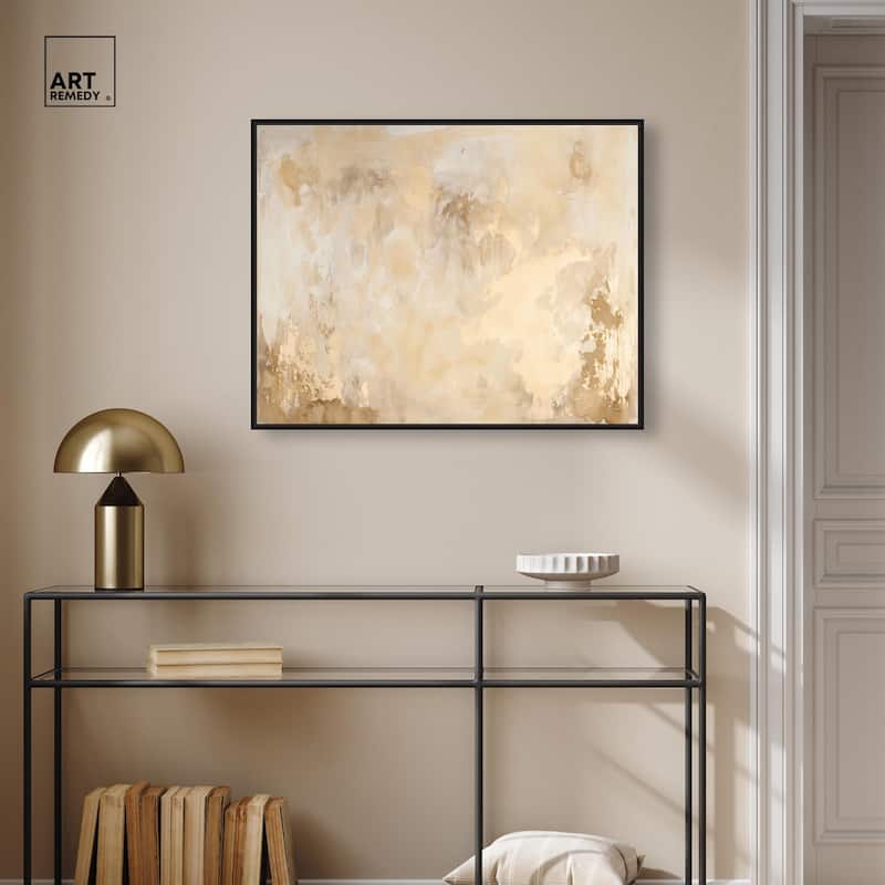Sun Brust Gilding III Canvas by Art Remedy