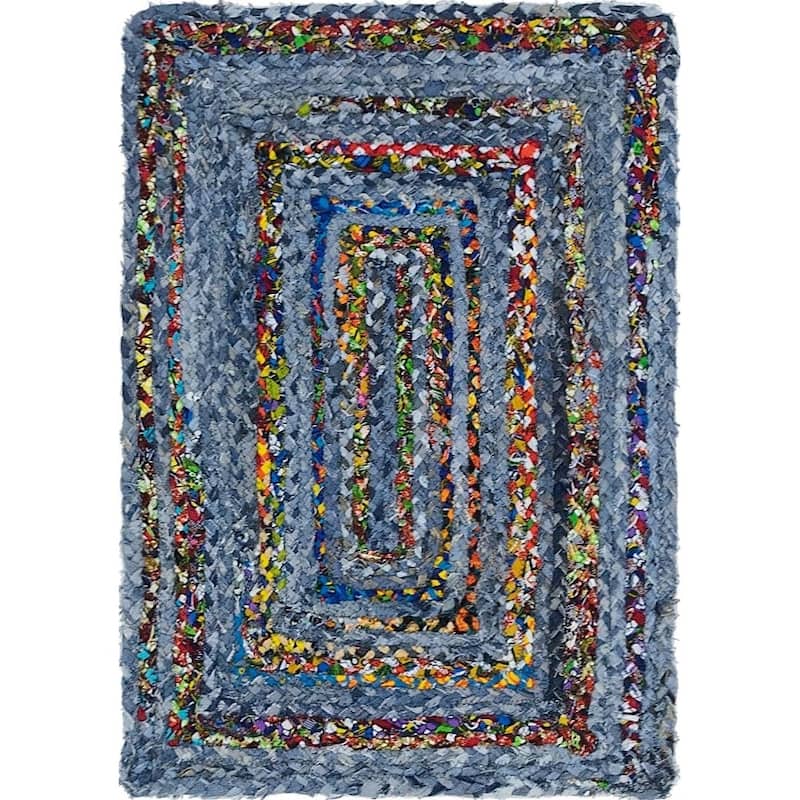 Braided Slin Collection Area Rug