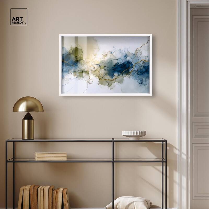 Fluid Geode Shadowbox by Art Remedy