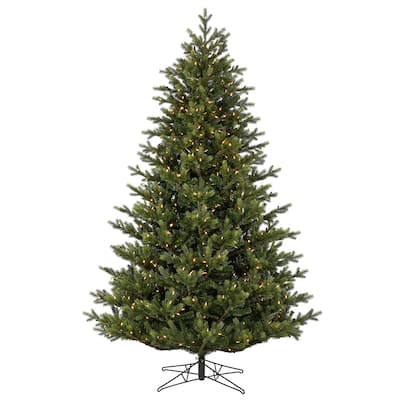 Vickerman 8.5' x 64" Welch Fraser Fir Artificial Christmas Tree, Warm White Dura-lit LED Lights
