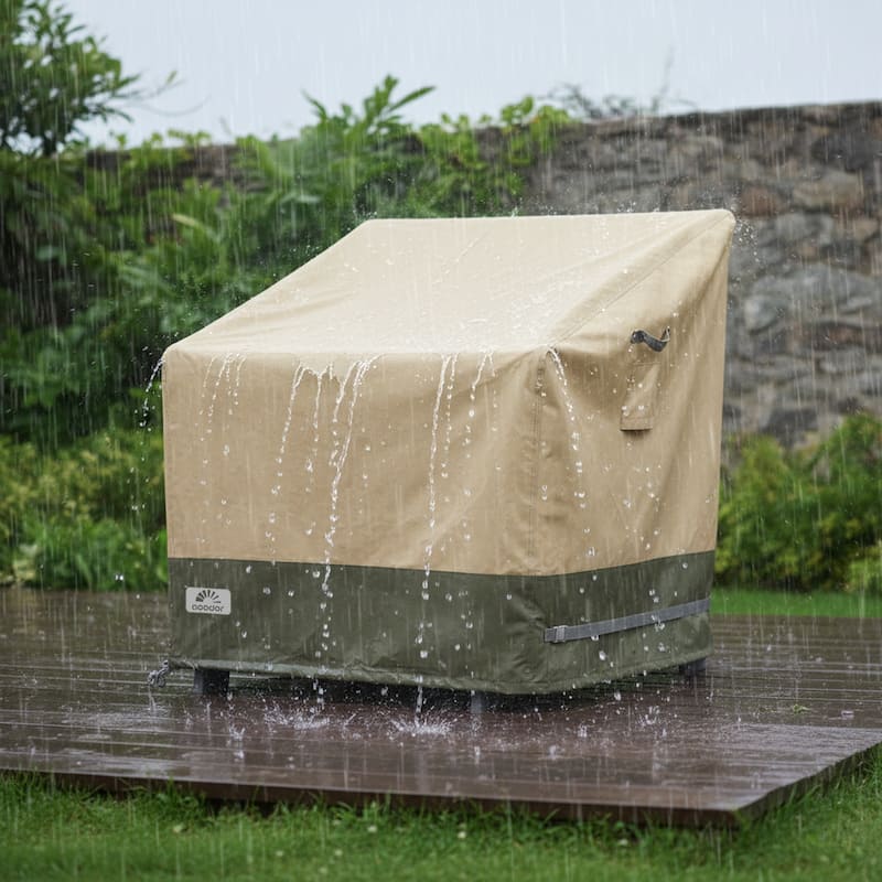 Aoodor Heavy Duty Patio Adirondack Chair Cover with Air Vents - 34"W x 38"D x 38"H