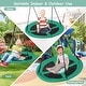 preview thumbnail 71 of 114, Goplus 40" Flying Saucer Tree Swing Indoor Outdoor Play Set Kids - See Details