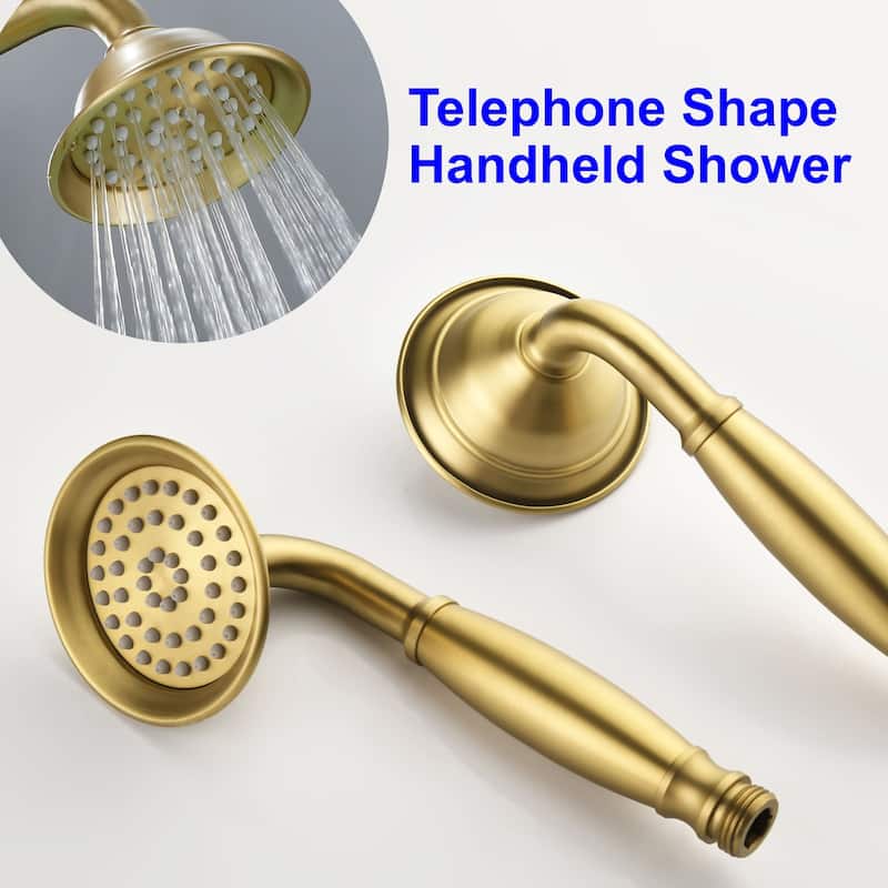 Freestanding Bathtub Faucet High Flow Rate Single Handle Floor Mounted Tub Faucets with Hand Sprayer Swivel Spout Tub Fillers