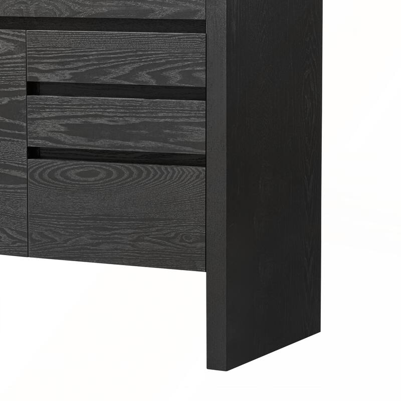 Modern 60in 3 Doors Sideboard with 3 Drawers