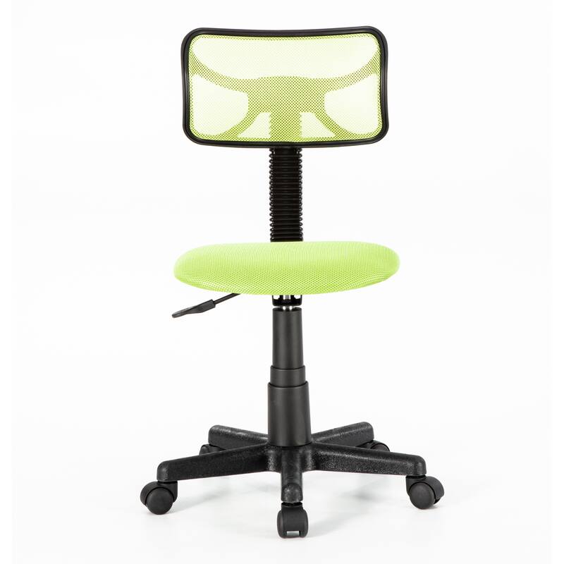 JJS Kids' Height-adjustable Mesh-back Rolling Swivel Task Chair