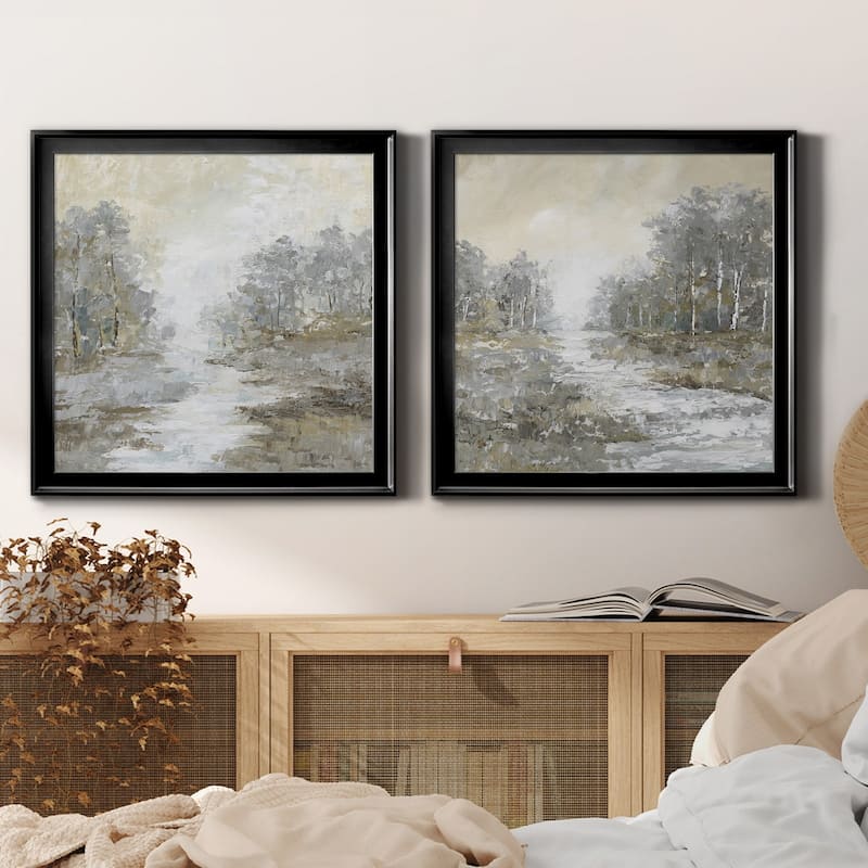 Babbling Brook I-Premium Framed Canvas - Ready to Hang - Multi-Color