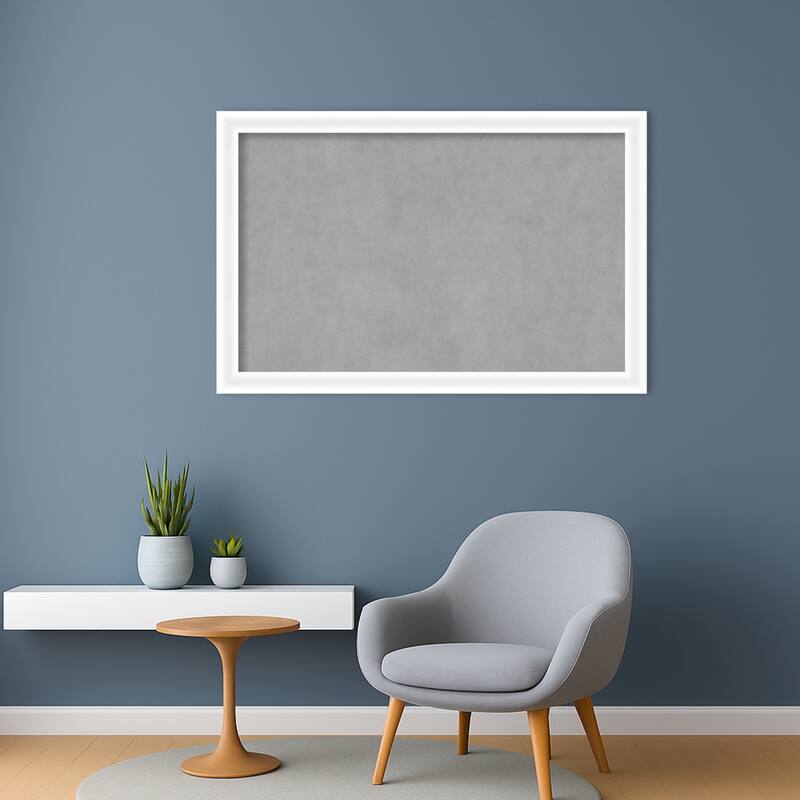 Amanti Art Oliver Black Narrow Framed