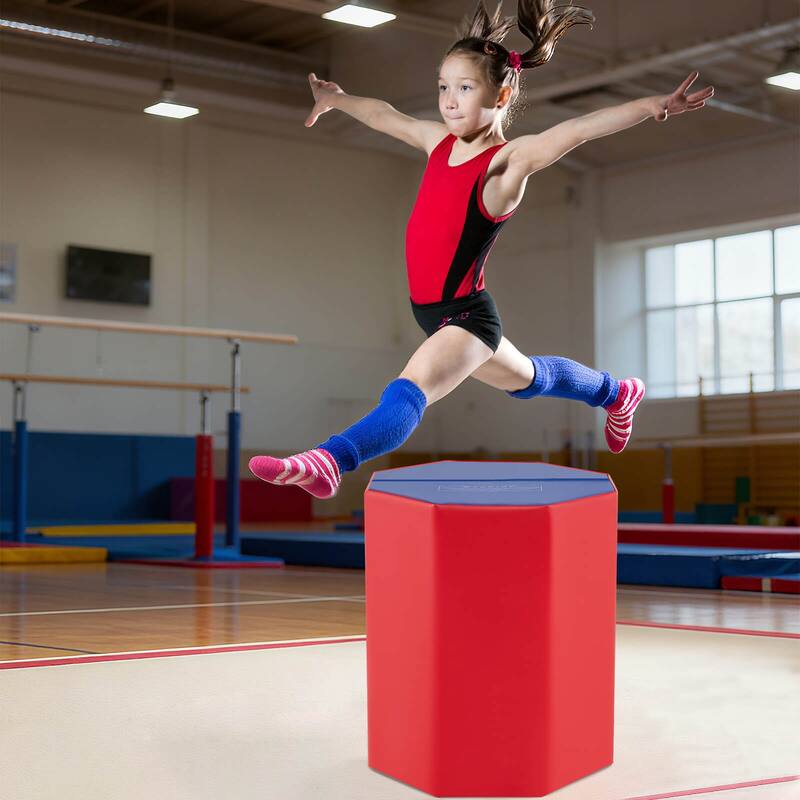 Costway 24.5" x 26" Octagon Gymnastics Mat Skill Shape Tumbling Mat - See Details