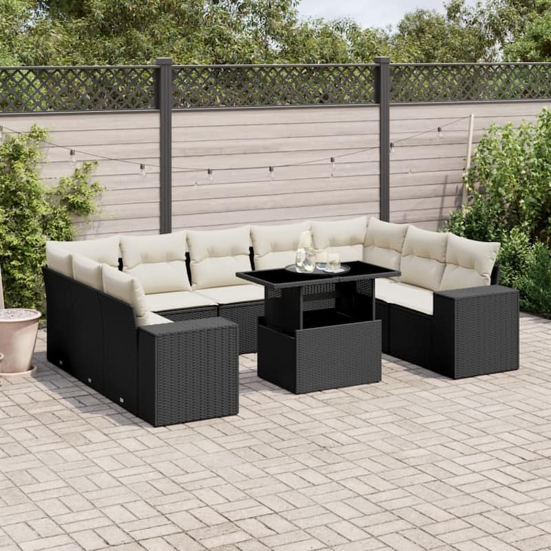 vidaXL Garden Sofa Set - 21.7 x 39.4 x 28.7