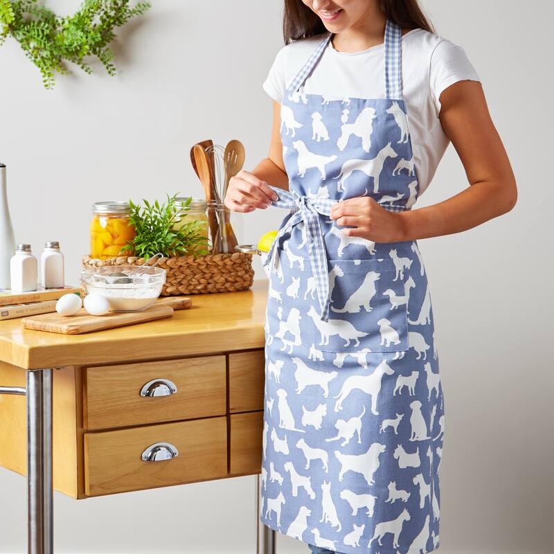 Design Imports Pet Print Chef Kitchen Apron