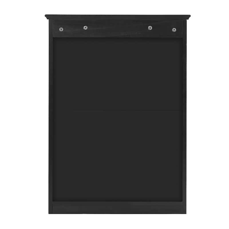 20" Wall Mounted Bathroom Storage Cabinet with Mirror, Medicine Cabinet with Height Adjustable Shelf
