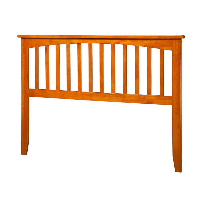 Mission Headboard with USB Charging Station - Caramel Latte - Full