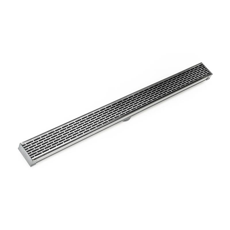 Infinity Drain S-LT 6560 60" Site Sizable Stainless Steel Low Profile