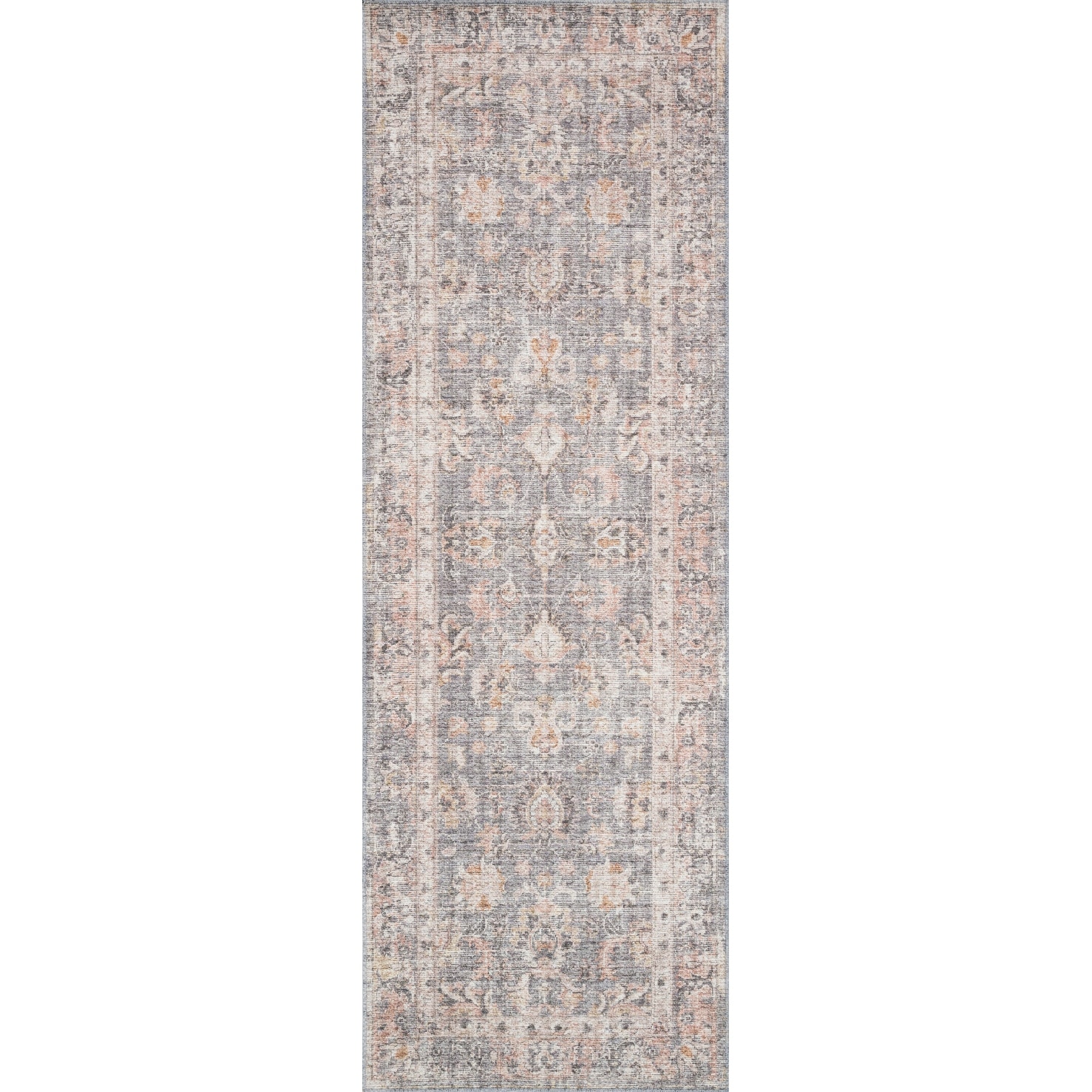 Alexander Home Leanne Distressed Oriental Printed Area Rug